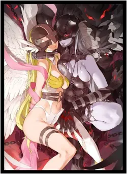 50ct Angewomon Holographic Standard Size Cards for MTG/TCG/PTCG Art Anime Pri... - Image 2