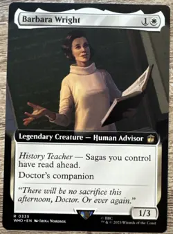 MTG - Barbara Wright - Extended Art - Doctor Who - Image 1