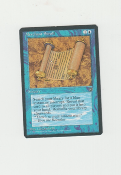 Merchant Scroll *Homelands* MTG Magic the Gathering - Image 1