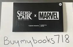 MTG MAGIC - SECRET LAIR x MARVEL - CAPTAIN AMERICA - RAINBOW FOIL - IN HAND! - Image 1