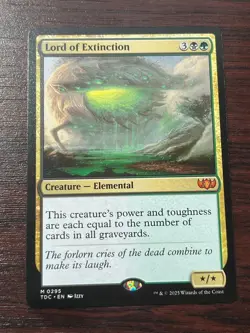 1x LORD OF EXTINCTION - Commander - MTG - Magic the Gathering - Image 1