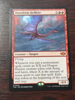 1x MANAFORM HELLKITE - Commander - MTG - Magic the Gathering - Image 1