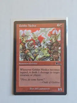 Goblin Medics - Urza's Legacy - LP - MTG Magic - Common - Creature - Image 1