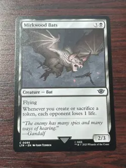 1x MIRKWOOD BATS - Lord of the Rings - MTG - Magic the Gathering - Image 1