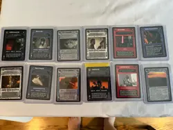 Star Wars CCG Enhanced Cloud City Complete 12 Card Set - Image 1