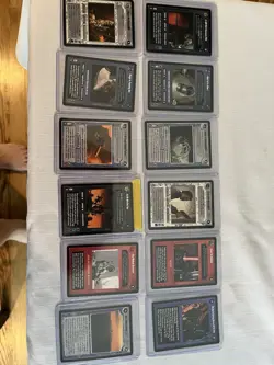 Star Wars CCG Enhanced Cloud City Complete 12 Card Set - Image 2