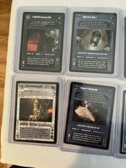 Star Wars CCG Enhanced Cloud City Complete 12 Card Set - Image 3