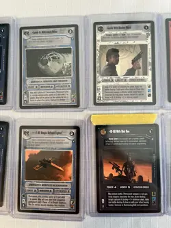 Star Wars CCG Enhanced Cloud City Complete 12 Card Set - Image 4