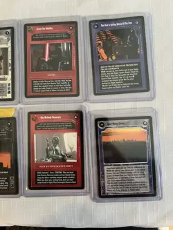Star Wars CCG Enhanced Cloud City Complete 12 Card Set - Image 5