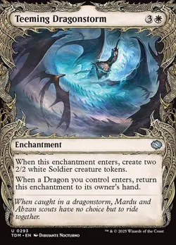 Teeming Dragonstorm Showcase Foil TDM 293 Uncommon MTG - Image 1