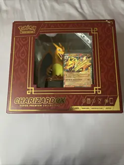 Pokemon TCG Charizard ex Super Premium Collection Box Sealed New - Image 1
