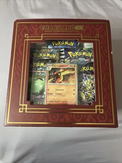 Pokemon TCG Charizard ex Super Premium Collection Box Sealed New - Image 3