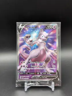 Mewtwo V SWSH229 Sword & Shield Promo Full Art Pokemon TCG - SEALED - Image 1
