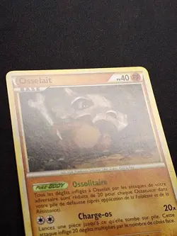 NEUVE SORTIE DE BOOSTER Osselait 60/102 HGSS Triomphe Carte Pokemon FR - Image 2