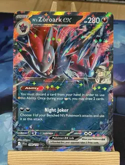 N's Zoroark ex 098/159 - Pokemon TCG Journey Together Double Rare NM - Image 1