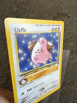 Cleffa WOTC Black Star Promo #31 Pokemon League 2001 Pokemon TCG - Image 3