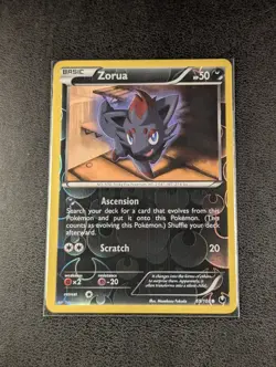 2012 POKEMON ZORUA 69/108 DARK EXPLORERS REVERSE HOLO -NM/M - Image 1