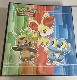 Pokemon Card binder with cards inside. About 200 cards - Image 1