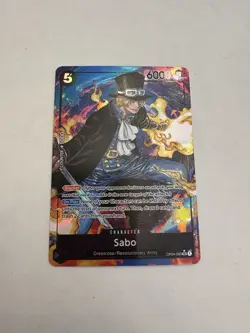 Sabo OP04-083 SR Kingdoms of Intrigue One Piece Card Japanese Ult Art - Image 1