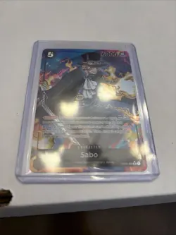 Sabo OP04-083 SR Kingdoms of Intrigue One Piece Card Japanese Ult Art - Image 3