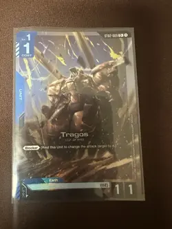 Gundam Tcg Card Game Bandai Tragos St02-009 Alt Art Tcg Wing - Image 1