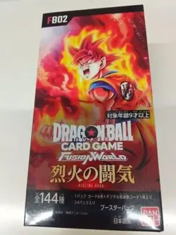 Dragon Ball Super Card Game Fusion World FB02 Blazing Aura Booster Box JP #N084 - Image 1