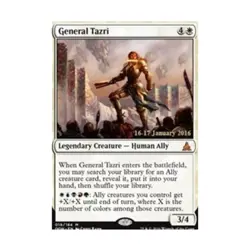 WOTC MtG Prerelease Promos General Tazri (P) (Foil) EX - Image 1