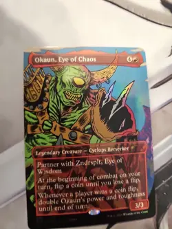 MTG | Okaun, Eye of Chaos (Borderless) [Secret Lair]✨FOIL✨ - Image 1
