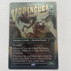 MTG Vorinclex, Voice of Hunger RAINBOW FOIL Secret Lair Drop 1623 NM - Image 1