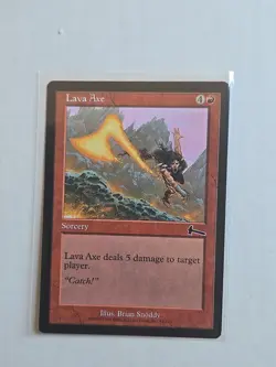 Lava Axe - Urza's Legacy - LP - MTG Magic - Common - Sorcery - Image 1