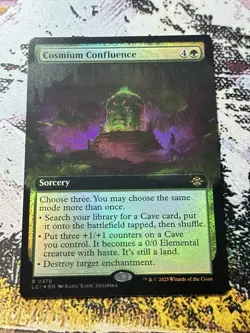 Cosmium Confluence (Extended Art) Foil The Lost Caverns of Ixalan MTG - Image 3