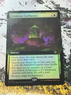 Cosmium Confluence (Extended Art) Foil The Lost Caverns of Ixalan MTG - Image 5