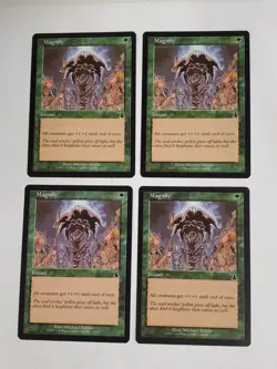 MTG Playset 4x Magnify (Urza's Destiny/Green/C) - BGM - Image 1