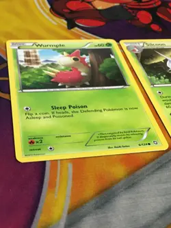 D990 POKEMON TCG DRAGONS EXALTED 2012 WURMPLE 6 SILCOON 7 NM - Image 3