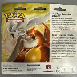 POKEMON SUN & MOON UNBROKEN BONDS 3 PACK W/ SCEPTILE 10a/168 SEALED BLISTER A - Image 2