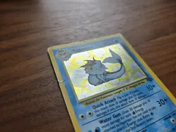 Pokemon Card Vaporeon Holo, Jungle, 12/64, DMG, PRICED TO SELL, FREE SHIPPING - Image 3
