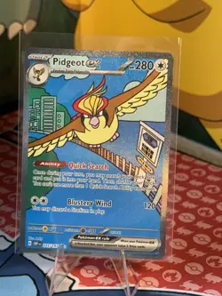 Pokemon TCG: Scarlet & Violet- Obsidian Flames Full Art-Pidgey & Pidgeot EX Set - Image 2