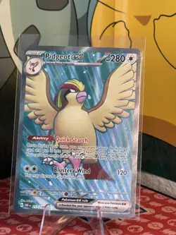 Pokemon TCG: Scarlet & Violet- Obsidian Flames Full Art-Pidgey & Pidgeot EX Set - Image 4