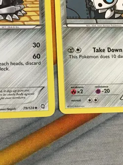 D989 POKEMON TCG DRAGONS EXALTED 2012 ARON 3X 78 LAIRON 79 LP - Image 5