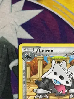 D987 POKEMON TCG DRAGONS EXALTED 2012 ARON 78 LAIRON 2X 79 MP-DMG - Image 3