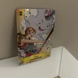 One Piece TCG Zeus Alt Art R Card OP11-106 a Fist of Divine Speed - Image 3