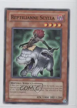 Reptilianne Scylla Unlimited YuGiOh Stardust Overdrive #SOVR-EN022 2009 0b5 - Image 1
