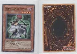 Reptilianne Scylla Unlimited YuGiOh Stardust Overdrive #SOVR-EN022 2009 0b5 - Image 3