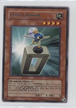 R - Zero Gardna Unlimited YuGiOh Stardust Overdrive #SOVR-EN006 2009 0y59 - Image 1