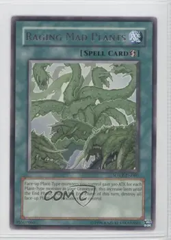 R - Raging Mad Plants Unlimited YuGiOh Stardust Overdrive #SOVR-EN060 2009 0s5 - Image 1