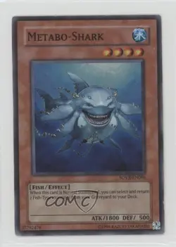 SR - Metabo-Shark Unlimited YuGiOh Stardust Overdrive #SOVR-EN086 2009 u3f - Image 1