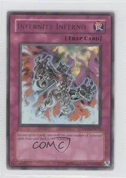 Infernity Inferno Unlimited YuGiOh The Shining Darkness #TSHD-EN071 2010 0b5 - Image 1