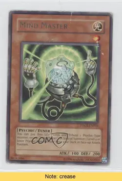 Mind Master Unlimited YuGiOh The Duelist Genesis #TDGS-EN016 2008 READ 1i7 - Image 1