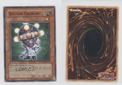 Doctor Cranium Unlimited YuGiOh The Duelist Genesis #TDGS-EN17 2008 0a1 - Image 3