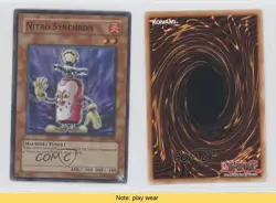 Nitro Synchron Unlimited YuGiOh The Duelist Genesis #TDGS-EN02 2008 READ 0b5 - Image 3